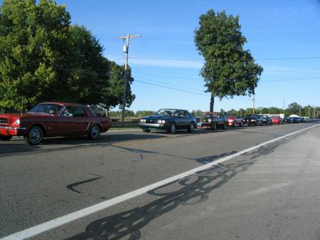 Capri Drive-In Theatre - Line Of Mustangs On Us-12